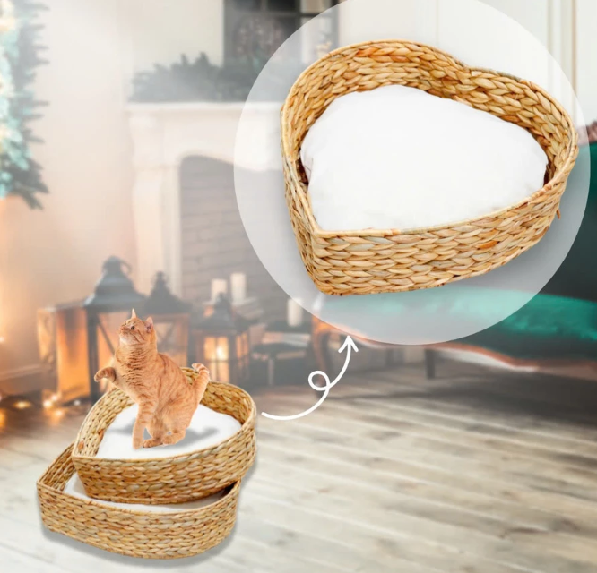 handwoven water hyacinth rectangular pet bed with iron frame handwoven water hyacinth rectangular pet bed with iron frame