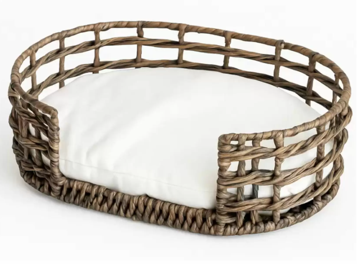 water hyacinth pet bed for dogs and cats (free cushion included) (sao chép) (sao chép) water hyacinth pet bed for dogs and cats (free cushion included) (sao chép) (sao chép)